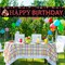 Red and Black Happy Birthday Banner Decorations, Large Red Black Happy Birthday Yard Banner Sign Party Supplies for Men Women